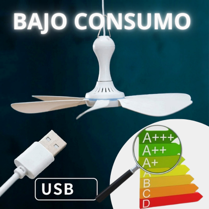 Ventilador de Techo USB PowerCool