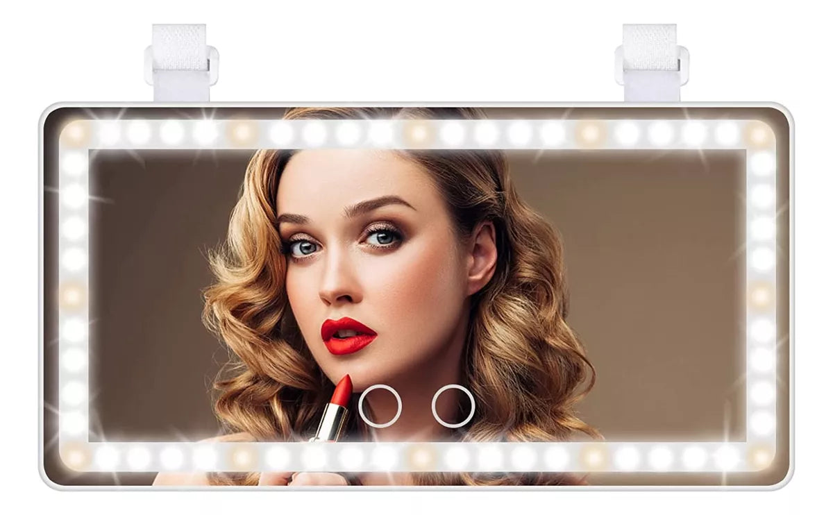 GlamMirror™| Espejo de maquillaje carro Táctil Led