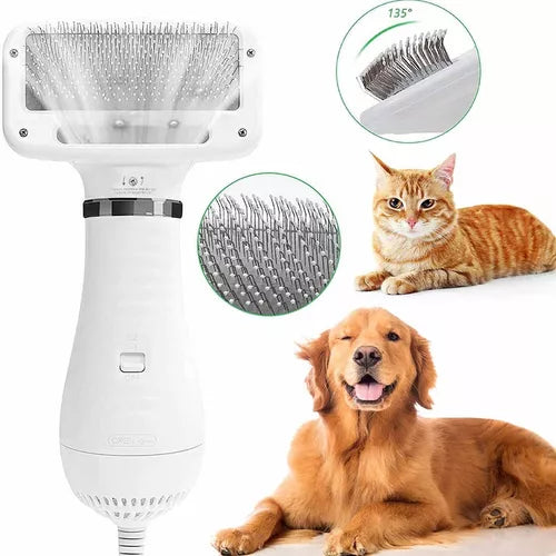 PetGroom™ | 2 en 1 Cepillo Secador para Mascota