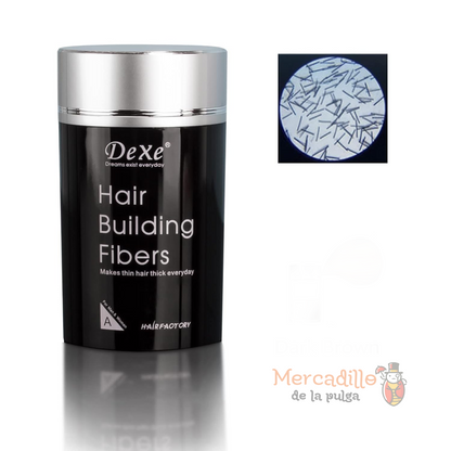 Dexe® Fibras para la construcción del cabello 22g